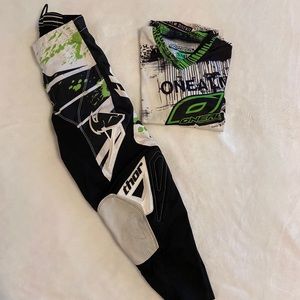 Thor Dirt Bike Pants and O’Neal Jersey